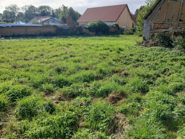 Saint aubin d'ecrosville, terrain à batir de 735 m²
