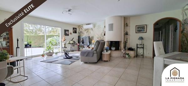 Maison 174 m² - 4 ch + bureau + pièce - Piscine