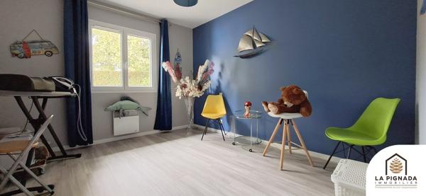 Maison 174 m² - 4 ch + bureau + pièce - Piscine