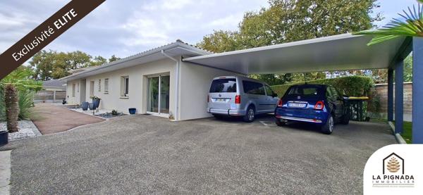 Maison 174 m² - 4 ch + bureau + pièce - Piscine