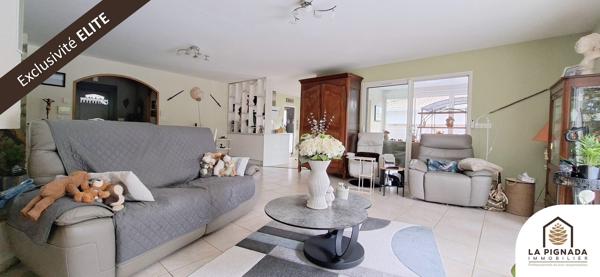 Maison 174 m² - 4 ch + bureau + pièce - Piscine