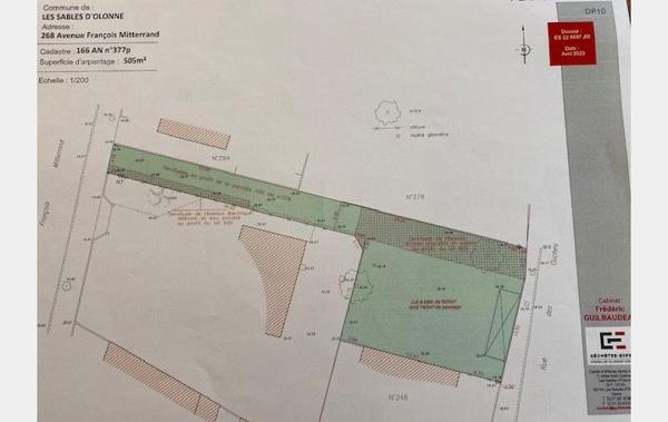 Vente Terrain TERRAIN 360 m² proche des commerce Les sables-d'olonne