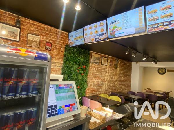 Restaurant à vendre 60 m² Valenciennes