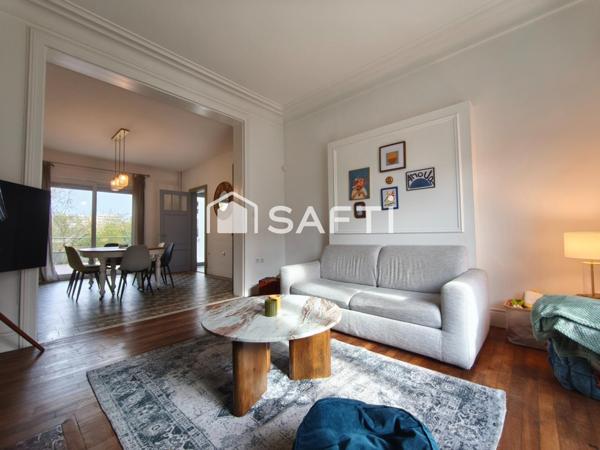 superbe maison de 160 m2 5 chambres jardin