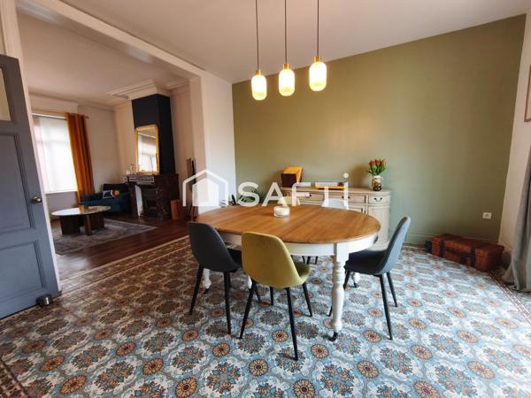 superbe maison de 160 m2 5 chambres jardin