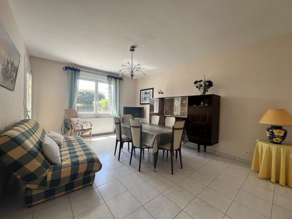 ROYAN - QUARTIER DU PARC - APPARTEMENT T3 avec JARDIN et GARAGE - 200 M PLAGE