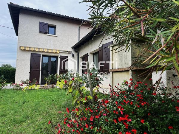 Maison familiale avec sous-sol complet