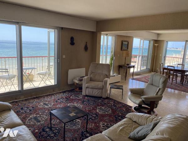 Appartement face à la mer - 3 chambres et grand balcon de 62 m2