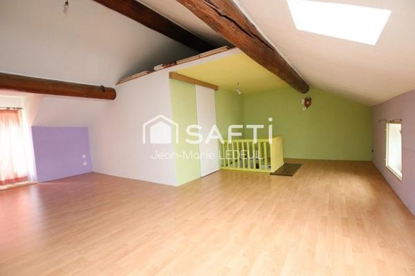 Maison de ville, 3 chambres, jardin, garage