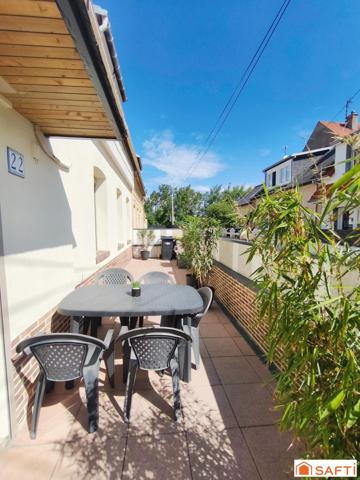 Maison 77 m² - 3 chambres - Terrasse.