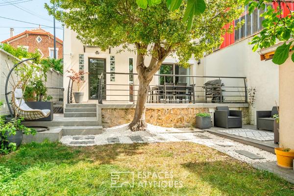 Maison familiale avec dépendance et jardin