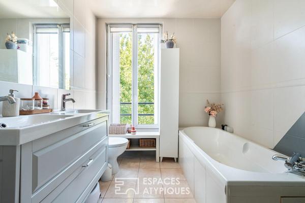 Maison familiale avec dépendance et jardin