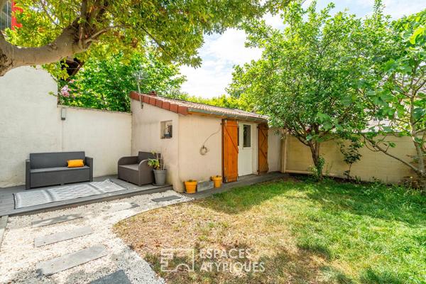 Maison familiale avec dépendance et jardin