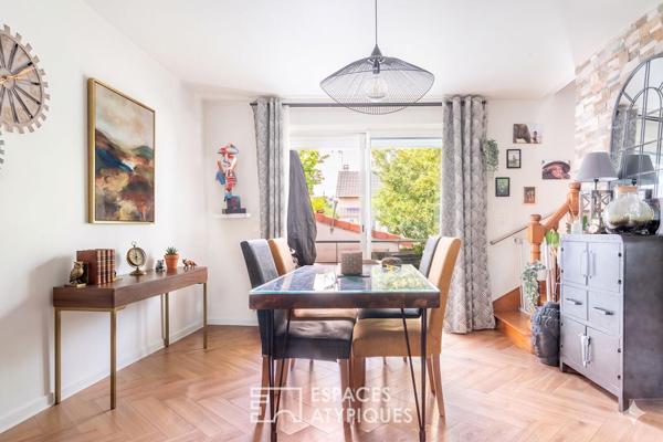 Maison familiale avec dépendance et jardin