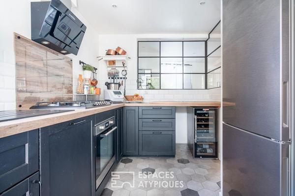 Maison familiale avec dépendance et jardin