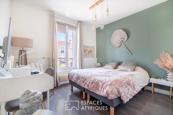 Maison familiale avec dépendance et jardin