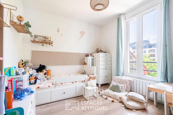 Maison familiale avec dépendance et jardin