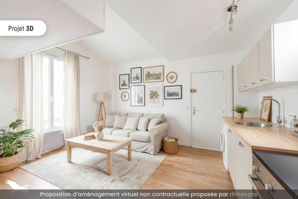Appartement à vendre |  Bois-Colombes |  2 pièces | 29 m²