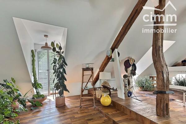 Authentique briarde de caractère rénovée – Jardin paysager de 1 607 m²