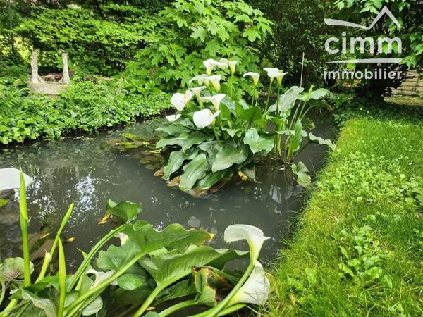 Authentique briarde de caractère rénovée – Jardin paysager de 1 607 m²