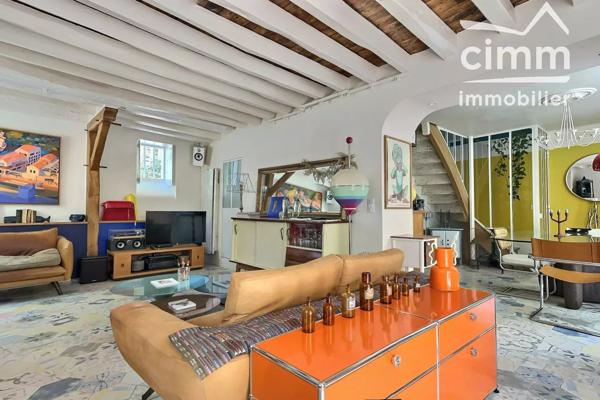 Authentique briarde de caractère rénovée – Jardin paysager de 1 607 m²