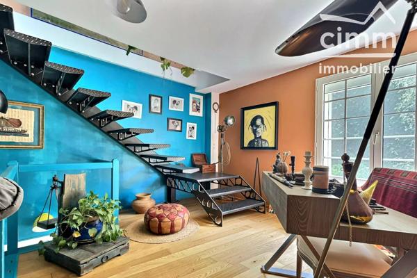 Authentique briarde de caractère rénovée – Jardin paysager de 1 607 m²