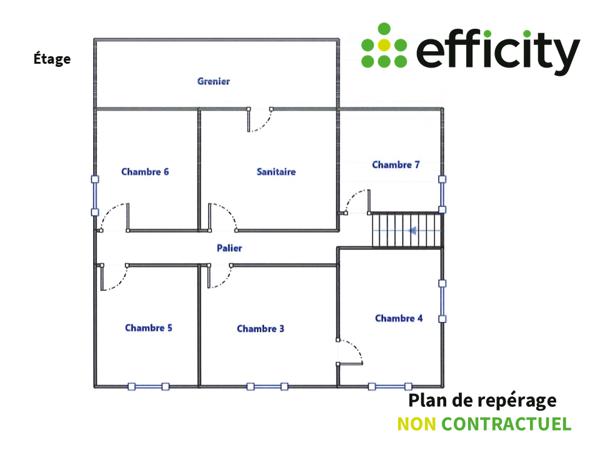 Maison 9 pièces - 170 m² Exclusivité efficity