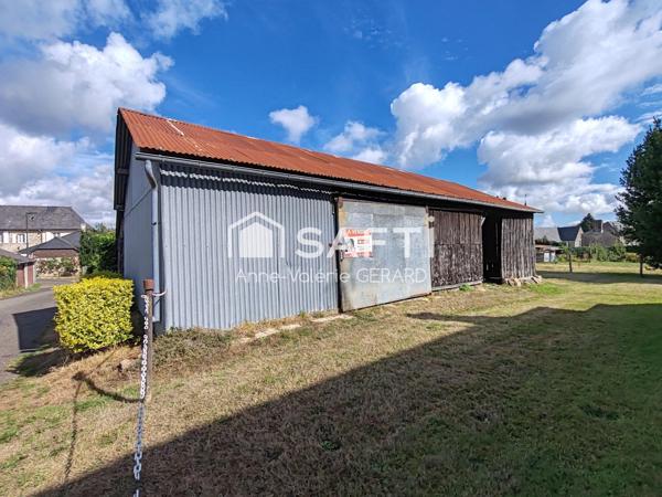 TERRAIN CONSTRUCTIBLE 788 M² AVEC BÂTIMENT 114 M²