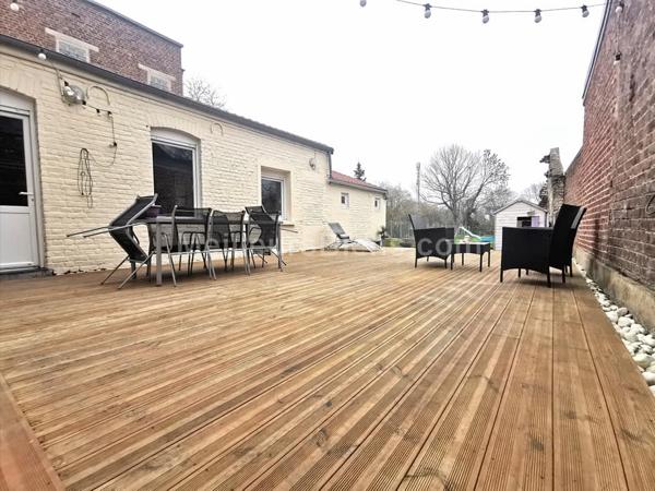 ONNAING - INDIVIDUELLE -  4 CHAMBRES -  2 GARAGES - TERRASSE - JARDIN