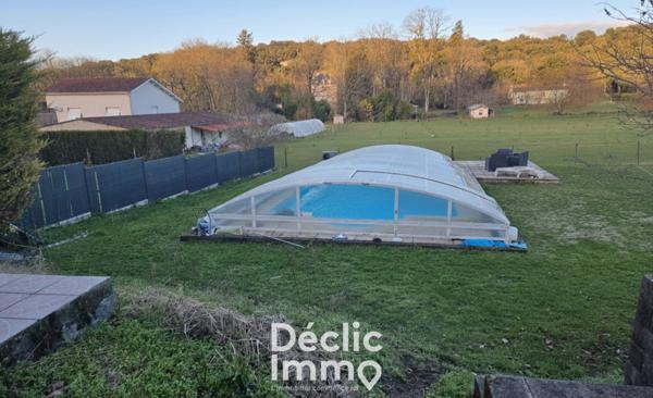 Vente maison Voeuil et giget, 130m² 4 pièces 249 000€ avec piscine