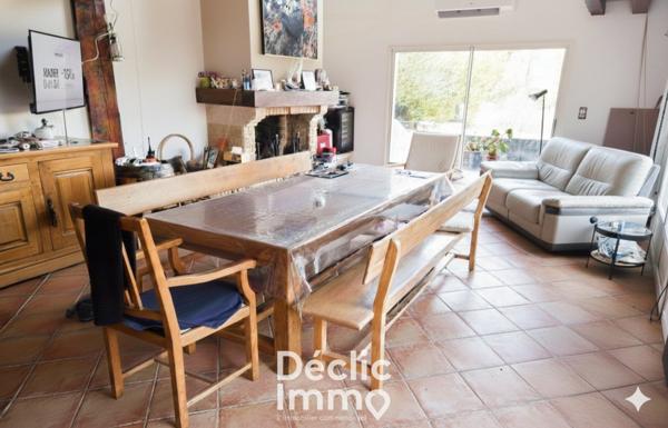 Vente maison Voeuil et giget, 130m² 4 pièces 249 000€ avec piscine