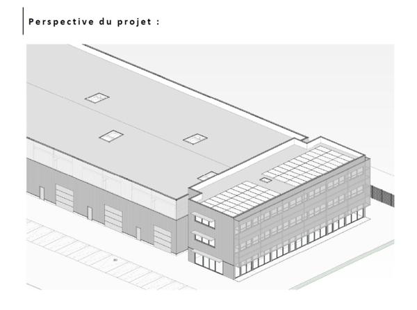 A 300 m du futur métro, 263 m²de bureaux neufs à vendre
