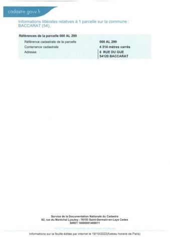 À vendre Appartement 30.45 m² - Baccarat 54120