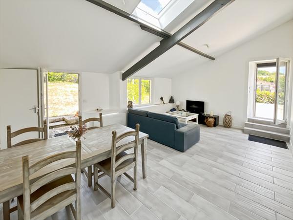 Maison Juziers 107 m², 4 chambres, parcelle 1600 m²
