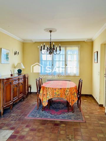 Maison de 130M2  édifiée sur un terrain  de 628M2