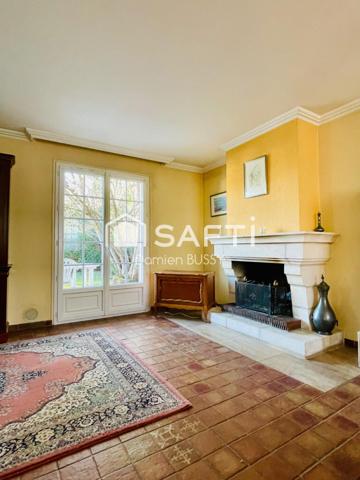 Maison de 130M2  édifiée sur un terrain  de 628M2