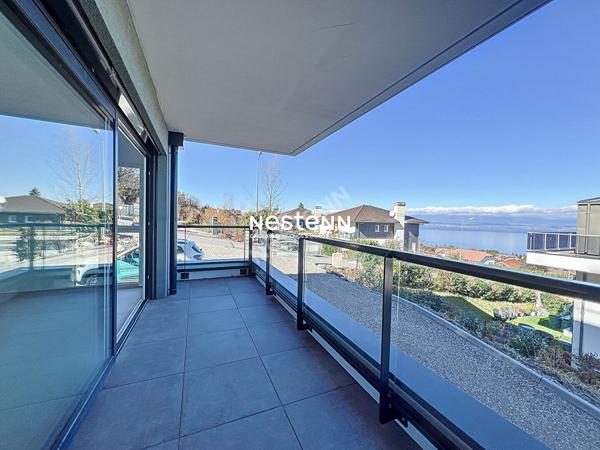 Appartement Evian-les-Bains T4 de 93m² - Vue sur le lac Léman