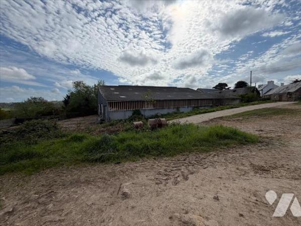 BATIMENTS DE 900 ET 250 M2 PROCHE QUIMPER ELECTRICITE ET EAU 1 HECTARE ACCESSIBLE DEPUIS LA ROU...