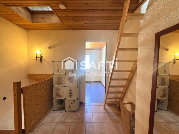 CABESTANY (66), MAISON DE VILLAGE AVEC BEAU POTENTIEL, PROCHE COMMERCES ET STATIONNEMENTS