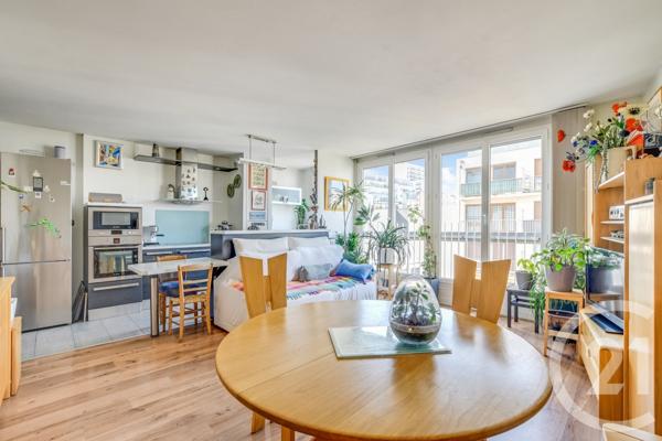 Appartement F2 à vendre  2 pièces - 56,05 m2 PARIS - 75019