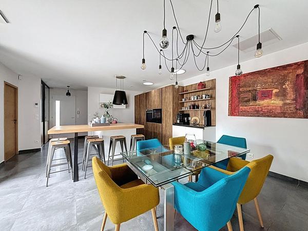 Belle villa de plain pied récente avec piscine à Meximieux, 3 chambres, belles prestations! Coup de coeur!