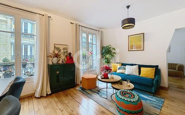Appartement à vendre    5 pièces • 69,25 m2 Paris 15