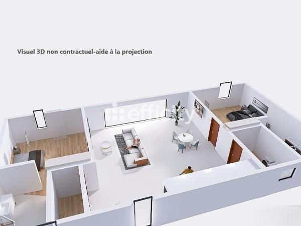 Maison 3 pièces - 78 m²