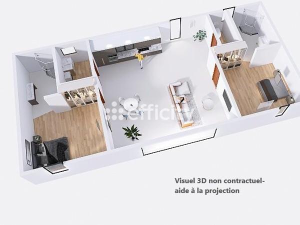 Maison 3 pièces - 78 m²