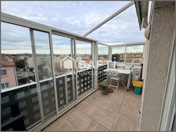 Appartement 3 pièces, 56m2 avec terrasse 9m2, parking