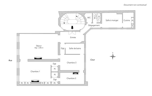 Appartement Paris 10 e - HAUTEVILLE / PARADIS
