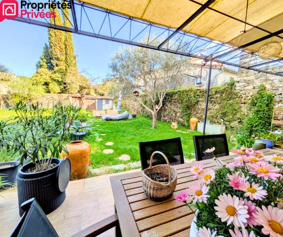 MAISON DE VILLAGE 4 PIÈCES AVEC JARDIN, TERRASSE ET GARAGE  TRANS-EN-PROVENCE