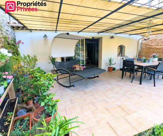 MAISON DE VILLAGE 4 PIÈCES AVEC JARDIN, TERRASSE ET GARAGE  TRANS-EN-PROVENCE