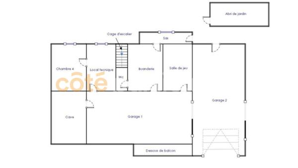 Vente Maison125 m² - 6 Pièces - SAINT LAURENT SUR SEVRE (85290)