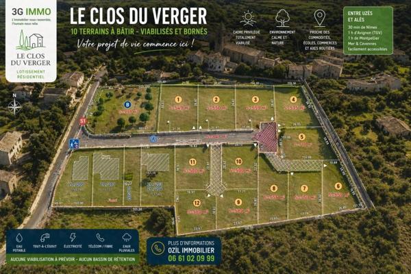 Vente / Terrain constructible